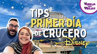 TIPS PARA EL DÍA DE EMBARCACIÓN EN TU CRUCERO DE DISNEY [upl. by Ahsilef]