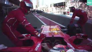 Kimi Raikkonen Give Me Steering Wheel Rare Full 2min Clip F1 Baku 2019 [upl. by Ycrep]