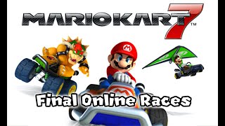 Mario Kart 7 Last hours of Nintendo Network  doing some CTGP7 races [upl. by Nahsar]