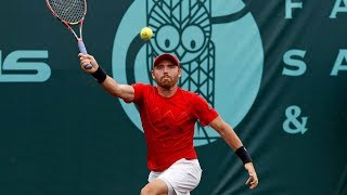 Ivo KARLOVIC vs Denis KUDLA Highlights HOUSTON 2018 [upl. by Mylor]