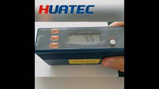 HUATEC Intelligent Gloss Meter HGM BZ75 Product Video [upl. by Akeirahs]