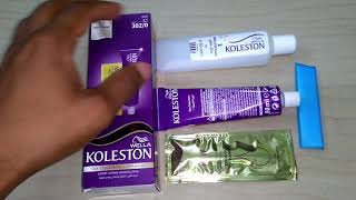 Wella Hair Color Koleston Black [upl. by Lyrak]