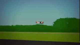 Animatie cessna crash Teuge 2 juni 2011 [upl. by Ardith]