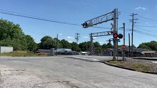 Empty Coal Train Ellenboro NC [upl. by Adelice474]