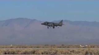 NAVAIR AV8B Harrier First Biofuel Flight [upl. by Learrsi]