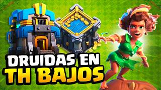 Pide DRUIDAS en el Castillo con Ayuntamiento Bajo ¡¡ESTÁN ROTAS 🤯 Clash of Clans [upl. by Amri537]