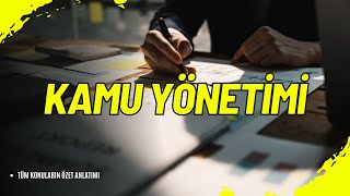 🏛️ Kamu Yönetimi  Devletin İşleyişi ve Kamu Politikaları Yönetimi 📊 [upl. by Kceb]