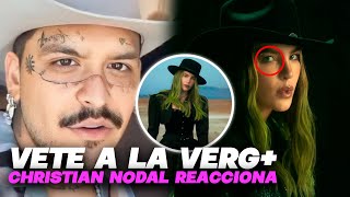 CHRISTIAN NODAL REACCIONA con DESPRECIO a la NUEVA CANCIÓN de BELINDA quotCACTUSquot 🌵  VIRAL 2024 [upl. by Nivan445]