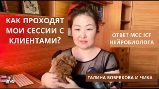 Сессия через нейробиологию или что делает с клиентами Галина Бобрякова нейробиолог врач MCC ICF [upl. by Minica]