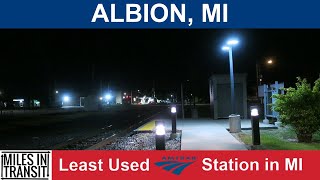 Albion  Least Used Amtrak Station in Michigan [upl. by Nagey]