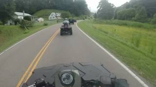 Town of Coeburn VA ATV Ride [upl. by Adiarf]