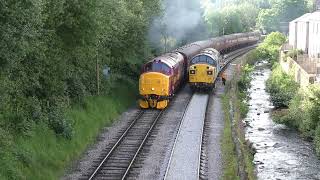 37250 in action at the Keighley and Worth Valley Railway  200624 and 220624 [upl. by Mcallister]