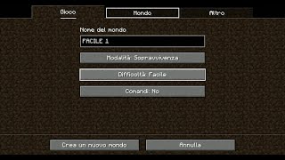 Minecraft come si gioca passo 1  Minecraft how to play step 1 [upl. by Rollins459]