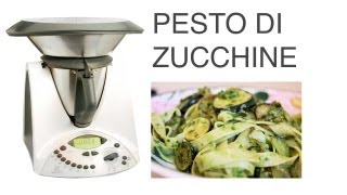 Pesto di Zucchine Bimby [upl. by Hcirdeirf628]