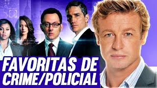 5 SÉRIES de CRIME  POLICIAL que são minhas FAVORITAS [upl. by Tarsuss]