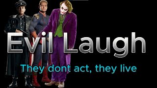 HomelanderHans LandaJoker Evil Laugh edit The Boys Inglourious Basterds Batman Dark Knight [upl. by Reivazx]