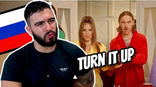 Little Big amp Oliver Tree Ft Tommy Cash  Turn It Up Russian Music REACTION 👀💪🏼🤣 [upl. by Timotheus]