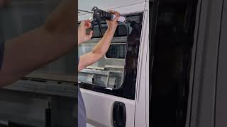 😉shorts I 04 I Glas Schiebefenster einbauen leider hat das vorgesehene nicht gepasst  Ducato [upl. by Durston]