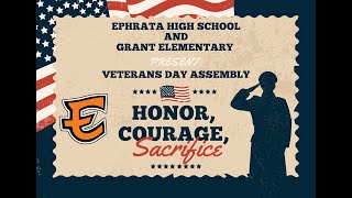 Ephrata Veterans Day Assembly [upl. by Estren]