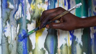 Hyacinthe Ouattara  The Artist at Work [upl. by Pressey262]