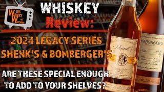 2024 Bombergers amp Shenks  A  sort of Double Feature Whiskey Review [upl. by Rugg]