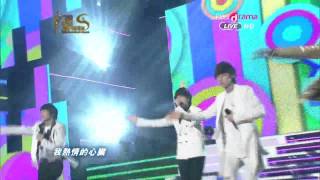 LIVE 繁中字 120119 B1A4  Beautiful Target  OK  第21屆首爾歌謠大賞 [upl. by Euqenimod779]