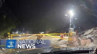 Politicians condemn violence at Coastal GasLink construction site in northern BC  APTN News [upl. by Vyner21]