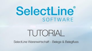 Warenwirtschaftssystem von SelectLine Belege und Belegfluss ERP Software Warenwirtschaft [upl. by Rodmann]