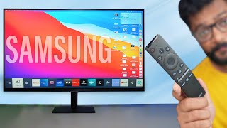 This is Samsung 4K Smart Monitor With Unique Features [upl. by Nylrahs]