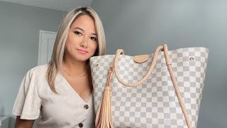 Review Louis Vuitton PROPRIANO TOTE BAG DAMIER AZUR [upl. by Cody]