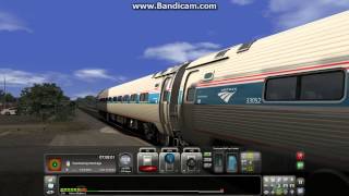 Railworks TS 2014  Amtrak F40PH Custom Idle and Notch 8 Sounds [upl. by Salina]