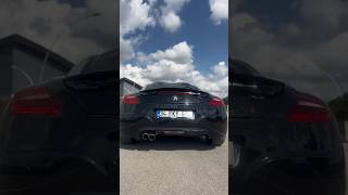 Peugeot RCZ 16 thp exhaust sound  Cold Start [upl. by Iain]