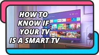 How to know if your television is a Smart TV [upl. by Aisereht]