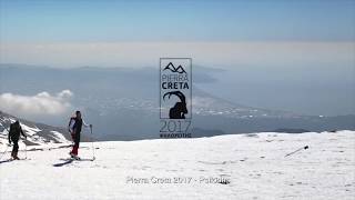 Pierra Creta ski mountaineering race official video 2017 [upl. by Alyahs908]