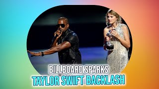 Taylor Swift Billboard Feud Fan Outrage Over Famous Music Video [upl. by Jabe]