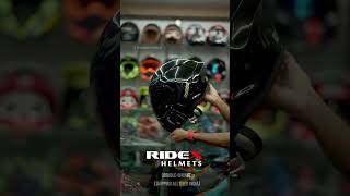 Ridex Helmet  Full Black  Team Redditch Angamaly [upl. by Eylk572]