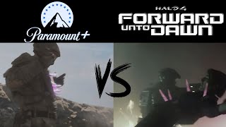 ForwardUntoDawn Forward Unto Dawn Needler vs Halo The Series Needler [upl. by Llerrit]