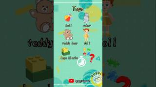 Vocab Quiz Toys vocabulary quiz englishquiz esl englishforkids ielts toefl अंग्रेजीसीखें [upl. by Nniroc]