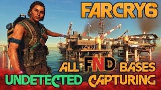 ALL FND BASES UNDETECTED CAPTURING – FAR CRY 6 Stealth Gameplay [upl. by Aalst]