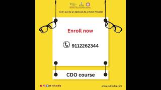 Certified Dispensing Optician CDO Course for working Opticians [upl. by Rehpetsirhc]