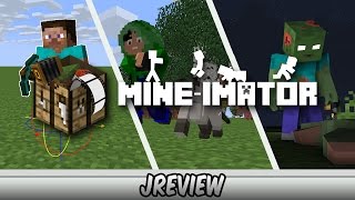 O Incrível software de animação de Minecraft  MineImator [upl. by Isola601]