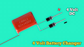 AC to DC Battery Charger Circuit Kaise Banaye  How To make battery Changer Circuit 4v charger [upl. by Nierman430]