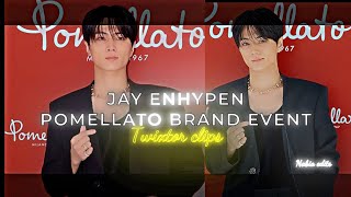 Enhypen jay pomellato brand event  4k twixtor clips ae sharpen  comment for 2nd part [upl. by Eddy]