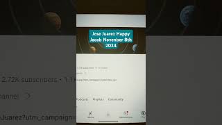 This Is Jacob Birthday November 8th 2024 Josetheplanet [upl. by Mahgirb]