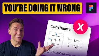 Figma Constraints amp Resizing Made SIMPLE [upl. by Hayimas]