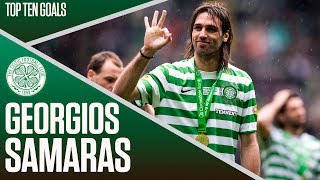 Georgios Samaras  Top Ten Celtic Goals  Happy Retirement Sammy [upl. by Hunley]