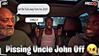 Pissing Uncle John Off  He Punched Me In My Shit🙄🙄‼️ Watch Till The End￼ 👀 [upl. by Arivle]