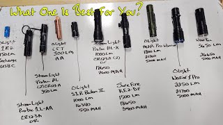 Olight SureFire Streamlight  What Light Is Best For You Maybe Wowtac [upl. by Merralee]