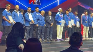 Gilas Pilipinas binigyan parangal ng PBA [upl. by Guimond]