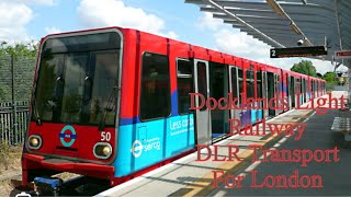 Docklands Light Railway DLR London TFL Transport for London [upl. by Aile]